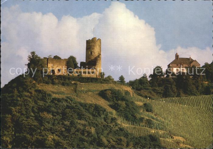 BERNKASTEL-KUES Berncastel Rheinland-Pfalz Burgruine Landshut