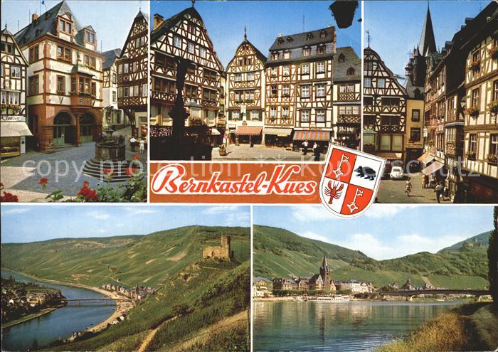 BERNKASTEL-KUES Berncastel Rheinland-Pfalz Burgruine Landshut
