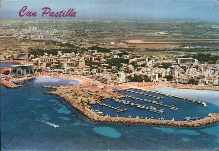 Palma de Mallorca Can Pastilla Fliegeraufnahme