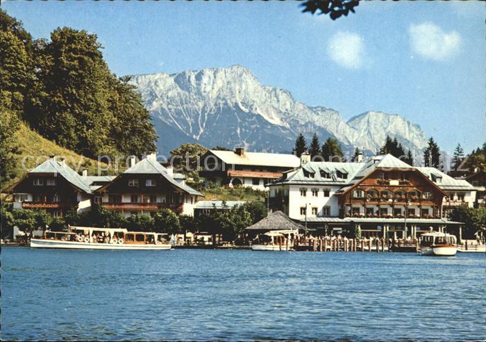 Koenigsee Berchtesgaden Seelaende Untersberg