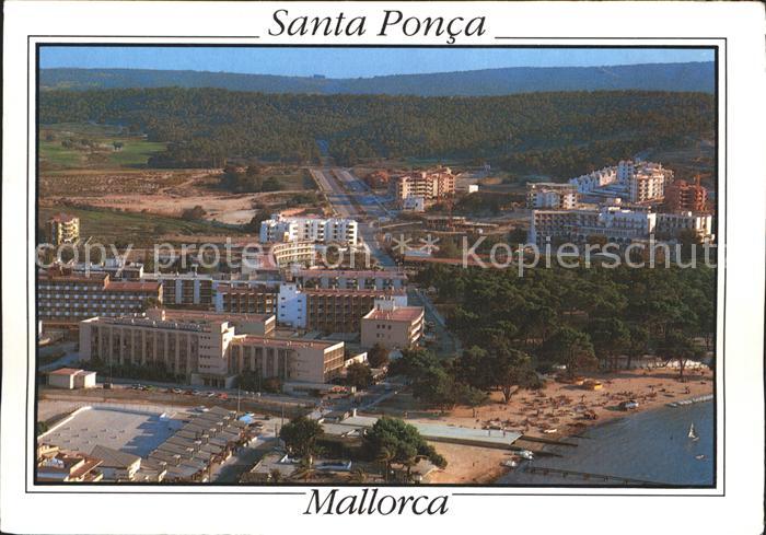 Santa Ponsa Mallorca Islas Baleares Fliegeraufnahme
