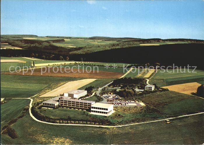 Springen Untertaunus Fliegeraufnahme Schulungs- Erholungsheim Springen