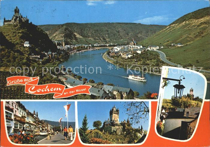 Cochem Mosel Burg Promenade