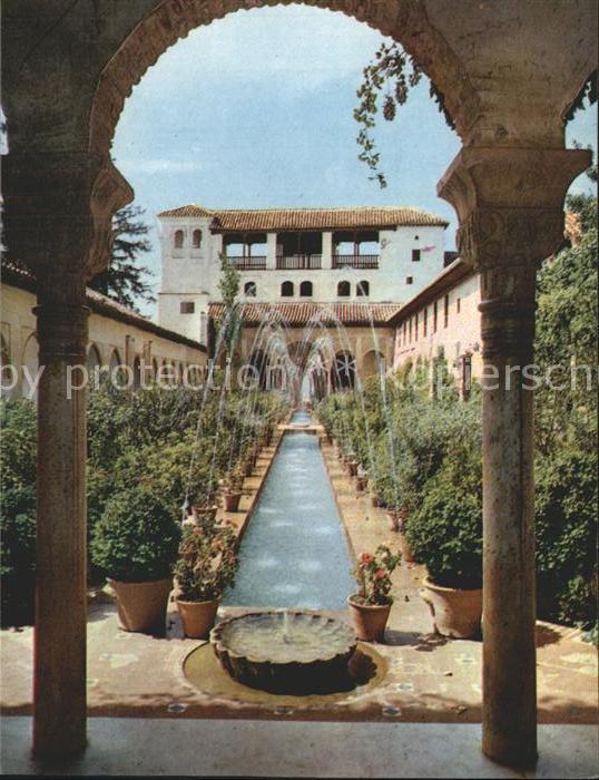Granada Andalucia Jardin Genera