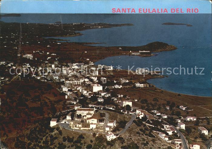 Santa Eulalia del Rio Fliegeraufnahme