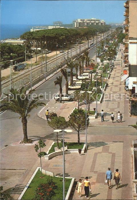Malgrat de Mar Costa del Maresme Paseo Maritimo