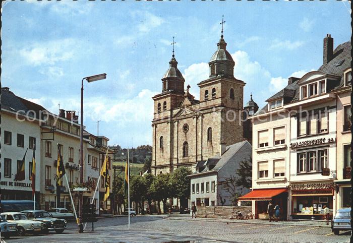Malmedy Wallonie Albertplatz Kathedrale