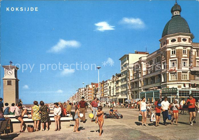 Koksijde Zeedijk Digue Mer