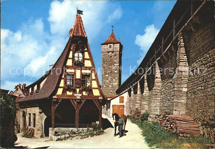 Rothenburg Tauber Alte Schmiede Schuett