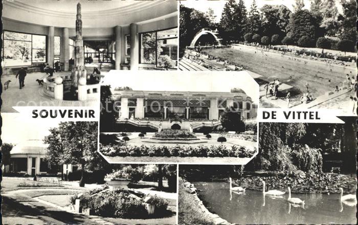 Vittel Grande Source Casino Piscine Pavillon Grande Bassin des Cygnes