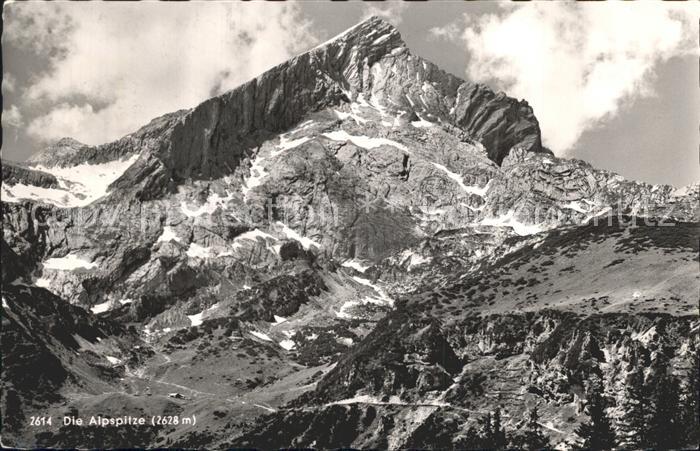 GARMISCH-PARTENKIRCHEN Bayern Die Alpspitze
