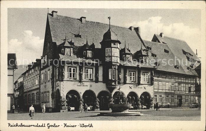 GOSLAR Harz Niedersachsen Hotel Kaiser Worth