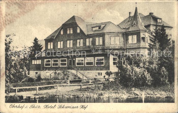 Oberhof Thueringen Hotel Schweizer Hof