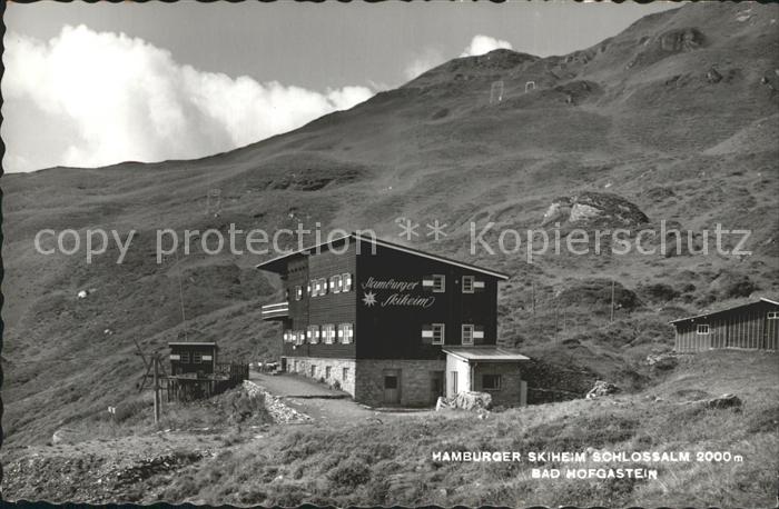 Bad Hofgastein Hamburger Skiheim Schlossalm