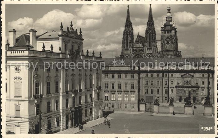 Prag Prahy Prague Burgstaedter Ring Kirche