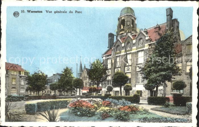 Warneton Hainaut Vue generale du Parc