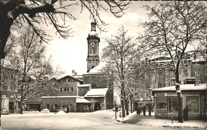 Traunstein Oberbayern Maxplatz Kirche