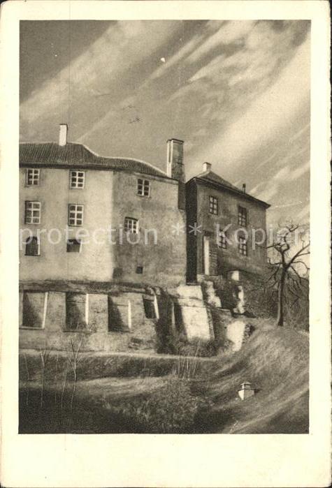 Tallinn Alte Haeuser auf dem Domberge