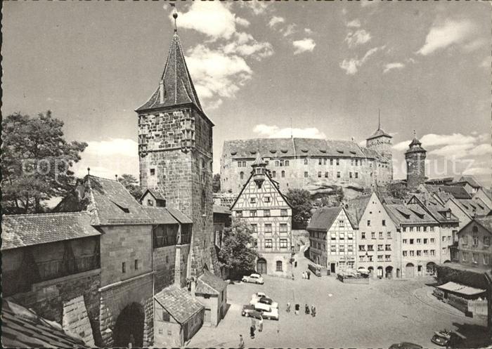 NueRNBERG CITY Tiergaertner Turm und Burg