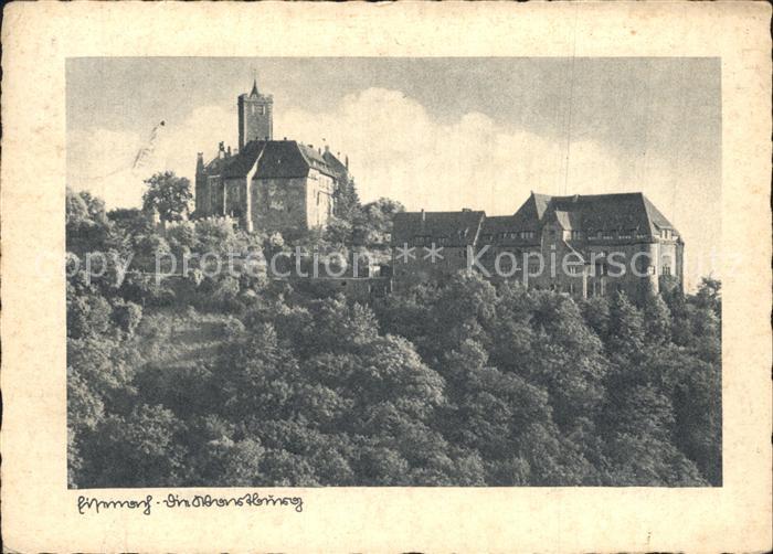 Eisenach Thueringen Die Wartburg