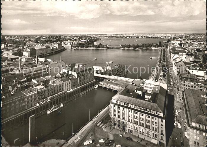 HAMBURG CITY Die drei Alsterbecken