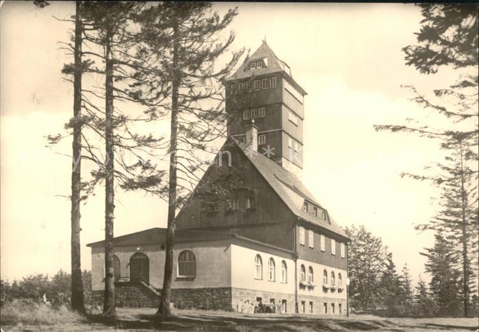 Baerenstein Annaberg-Buchholz Berghaus auf dem Baerenstein