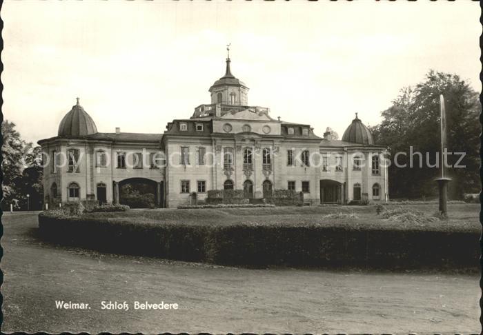 Weimar Thueringen Schloss Belvedere