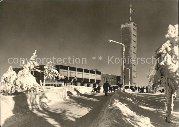 Oberwiesenthal Erzgebirge HO Gaststaette Fichtelberghaus