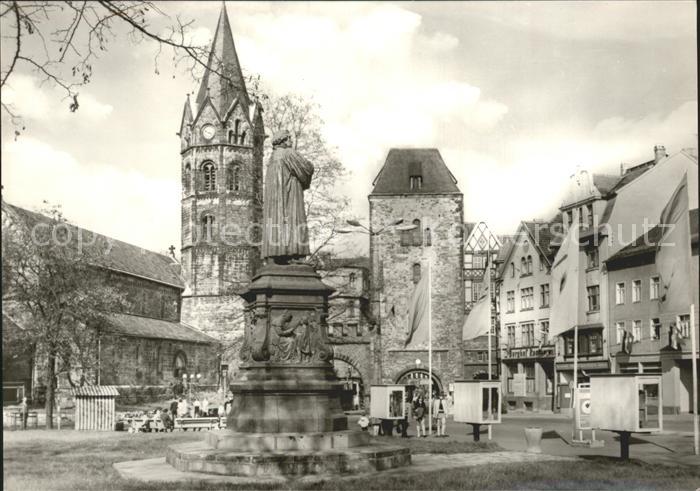 Wartburg Eisenach Lutherdenkmal Nikolaikirche Nikolaitor