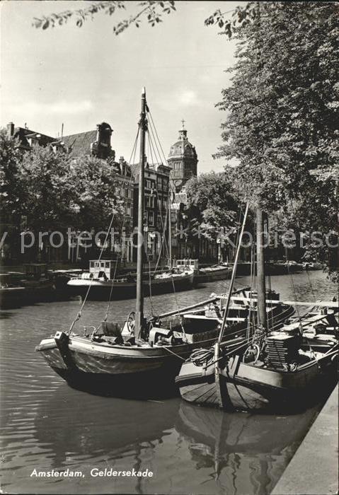 Amsterdam Niederlande Geldersekade