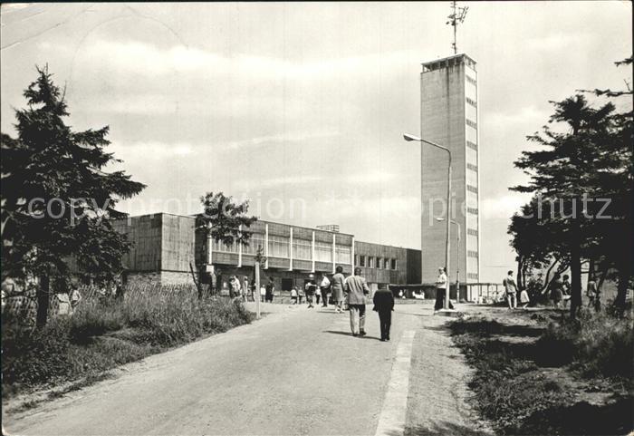 Oberwiesenthal Erzgebirge Fichtelberghaus Aussichtsturm