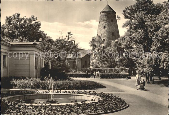 Salzelmen Bad Alter Soleturm im Kurpark