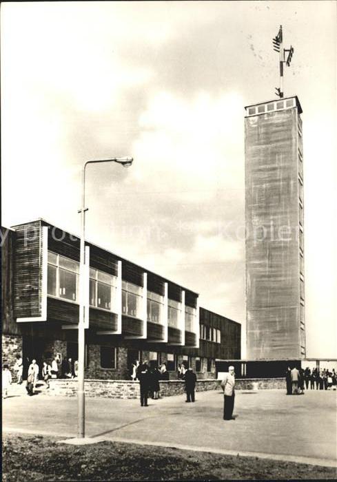 Oberwiesenthal Erzgebirge Neues Fichtelberghaus mit Aussichtsturm