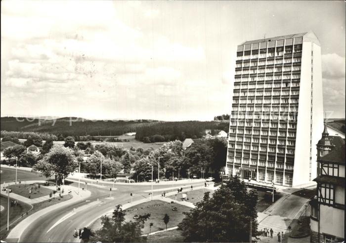 Oberhof Thueringen FDGB Erholungsheim Rennsteig