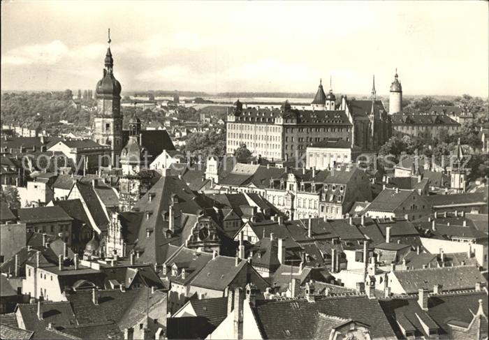 Altenburg Thueringen Blick vom Nikolaiturm
