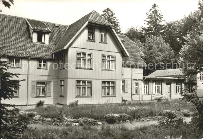 Elbingerode Harz Diakonissen Mutterhaus Haus Birke