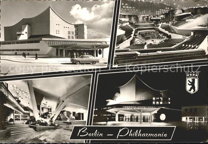 BERLIN  CITY Philharmonie Teilansichten