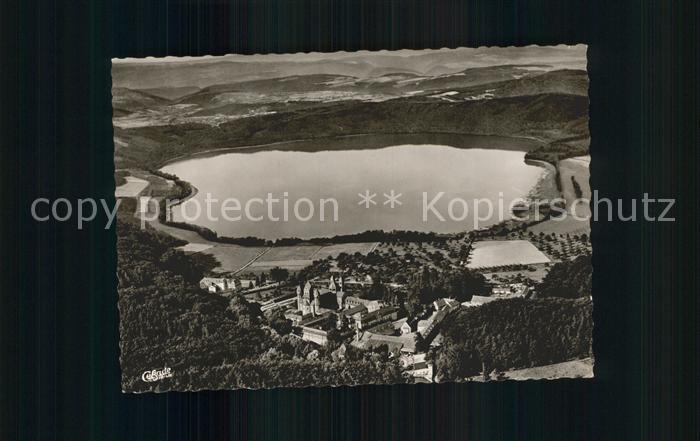 Maria Laach Glees Abtei Maria Laach Fliegeraufnahme