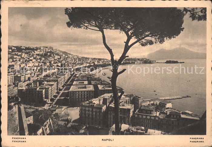 Napoli Neapel Panorama