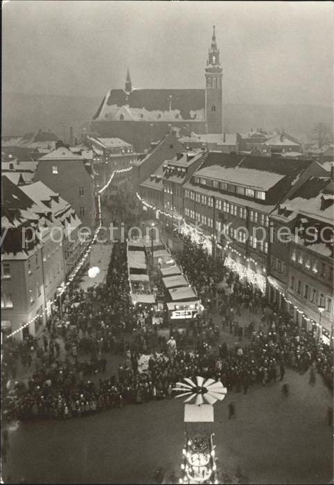Schneeberg Erzgebirge Weihnachtsstimmung Kirche