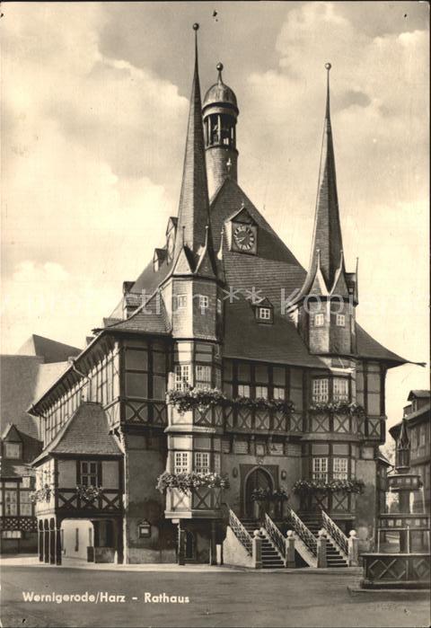 Wernigerode Harz Rathaus