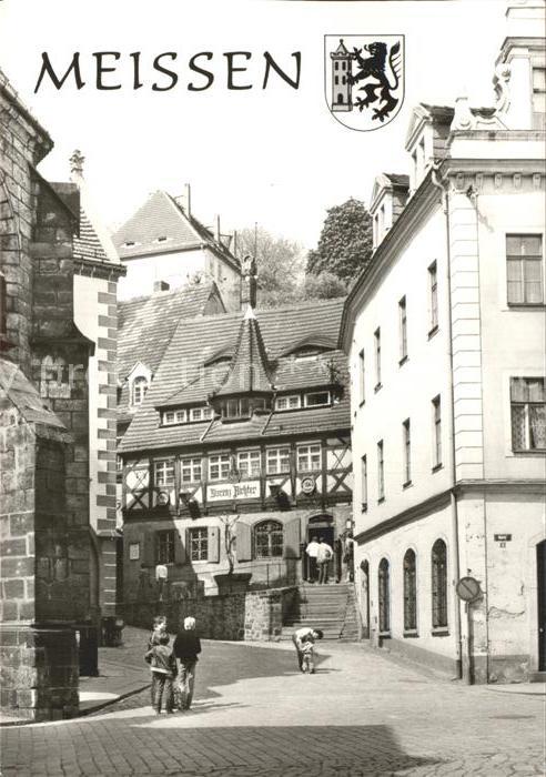 Meissen Elbe Sachsen Hostorische Weinschaenke Vincenz Richter
