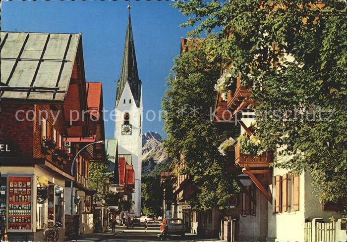 Oberstdorf Kirchstrasse Kirche
