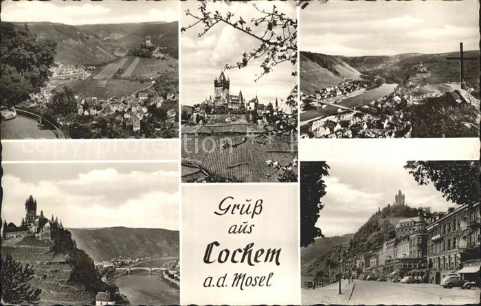 Cochem Mosel Stadtansicht