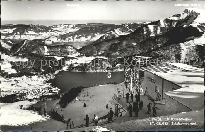 St Gilgen Salzkammergut Zwoelferhorn- Seilbahn