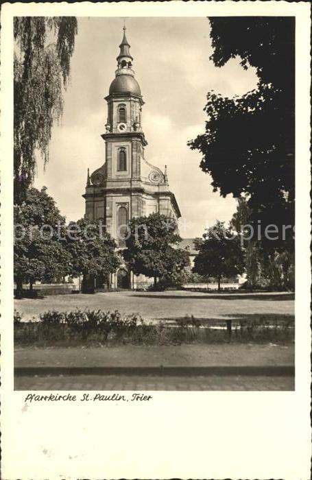 TRIER  CITY Pfarrkirche Sankt Paulin
