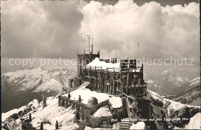 Zugspitze Muenchner Haus