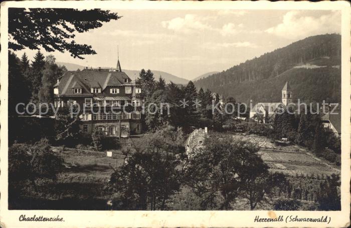 Herrenalb Bad Herrenalb Charlottenruhe