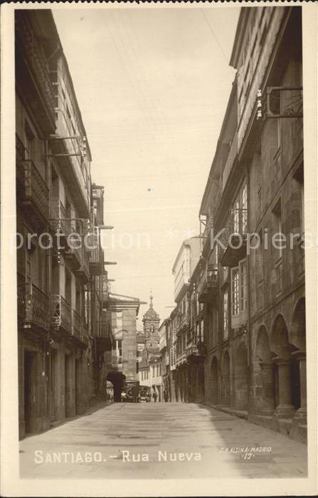 Santiago de Compostela Rua Nueva