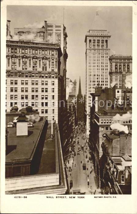 New York City Wall Street